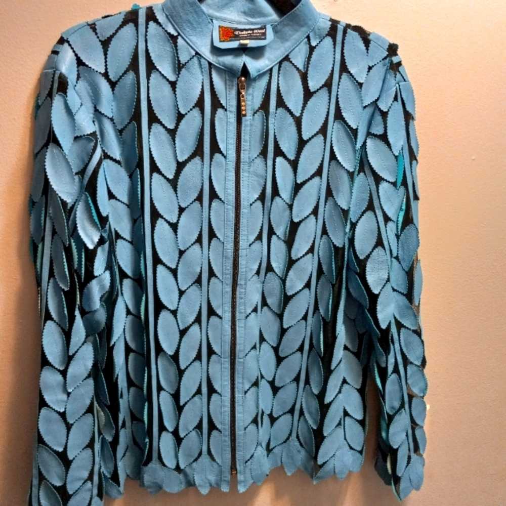 Hand cut Turkish leather coat by Dakota West XXL
